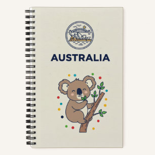 Carnet Australie Patrimoine & Photo Koala Eucalyptus