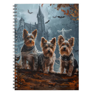 Carnet Australien Terrier Halloween nuit chien délice