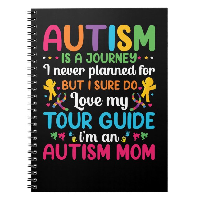 Carnet Autism Autistic est un voyage que je n'ai jamais p (Devant)