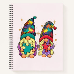 Carnet Autisme couple Gnome