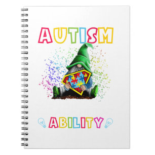 Carnet Autisme Gnome Ce N'Est Pas Un Handicap C'Est Un Di