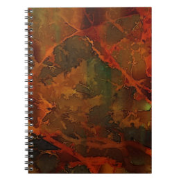 Carnet Automne profond Terre riche automne Abstrait