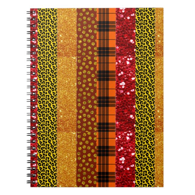 Carnet Automne Thanksgiving Harvest Feuilles Chute (Devant)