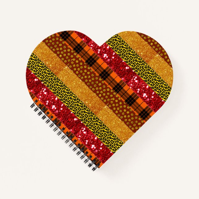 Carnet Automne Thanksgiving Harvest Feuilles Chute (Devant)