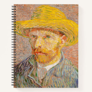 Carnet Autoportrait impressionniste de Vincent Van Gogh
