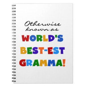 Carnet Autrement connu comme les meilleurs cadeaux de gra