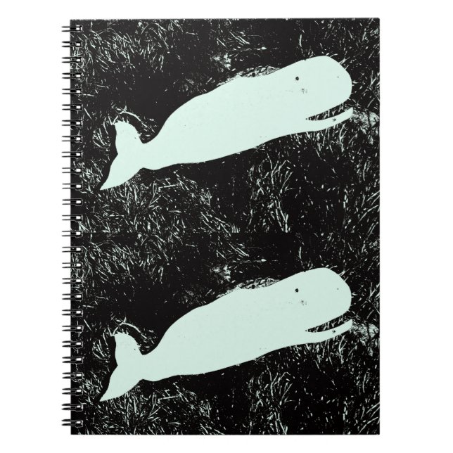 carnet aux baleines blanches (Devant)