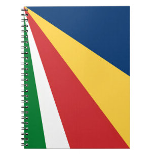 Carnet aux couleurs des Seychelles Design abstrait