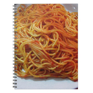Carnet Aux spaghetti d'amour