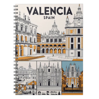 Carnet avec architecture Valencia