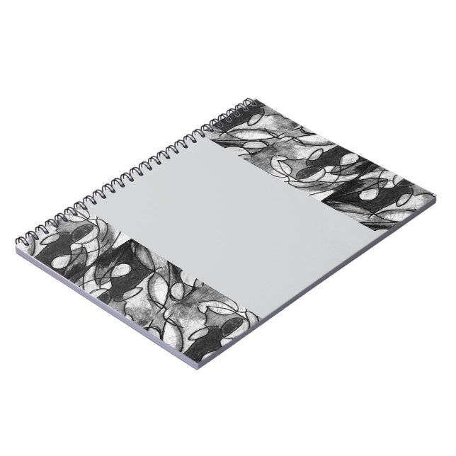 Carnet avec artwork "Manque de bleu" (Côté gauche)