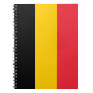Carnet avec Drapeau de Belgique