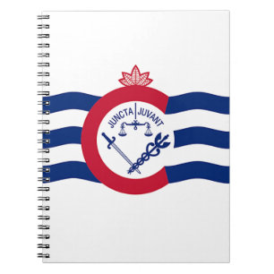 Carnet avec Drapeau de Cincinnati City