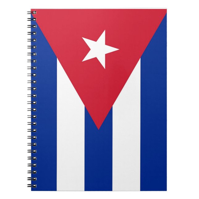 Carnet avec Drapeau de Cuba (Devant)