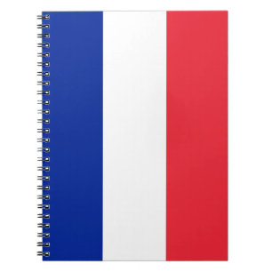 Carnet avec Drapeau de France