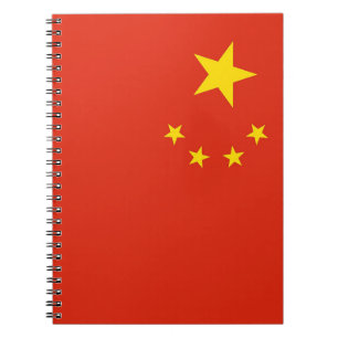 Carnet avec drapeau de la Chine
