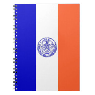 Carnet avec drapeau de New York