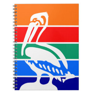 Carnet avec drapeau de Saint-Pétersbourg