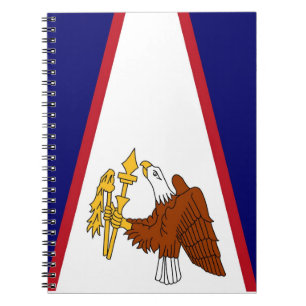 Carnet avec drapeau des Samoa américaines