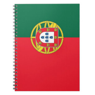 Carnet avec drapeau du Portugal