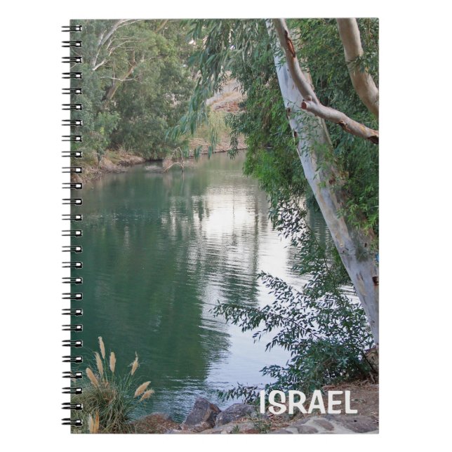 Carnet avec le Jourdain d'Israël (Devant)