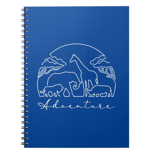 Carnet Aventure et Safari en Afrique (Devant)