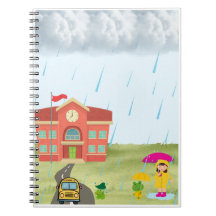 Aventure scolaire un jour de pluie avec les grenou
