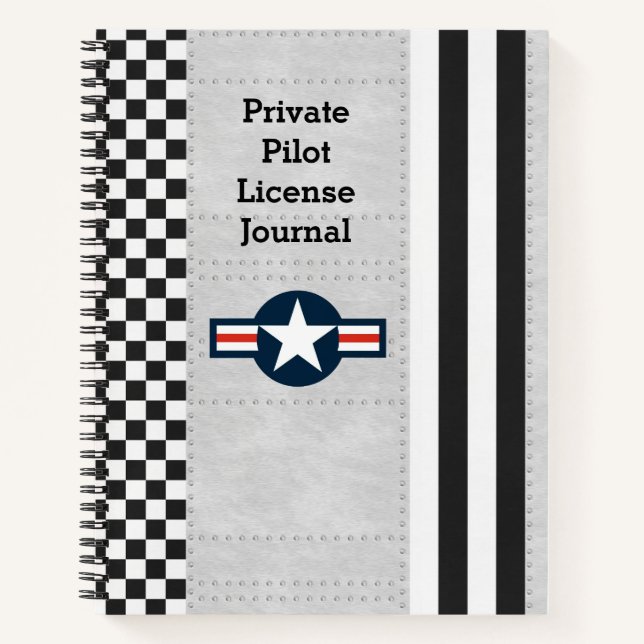 Carnet Avion De Pilote Privé Vide Ou Linté (Devant)