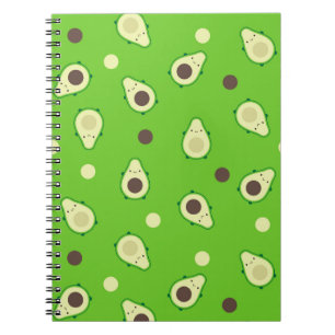 Carnet Avocades de Kawaii