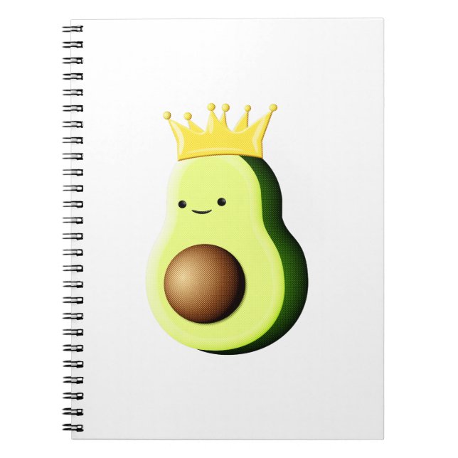 Carnet Avocado Le Roi De Tous Les Fruits (Devant)