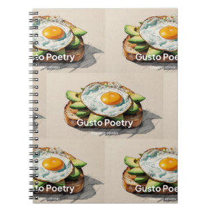 Carnet Avocado & Oeuf Toast Gusto Poésie
