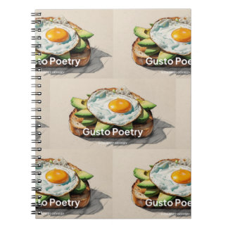 Carnet Avocado & Oeuf Toast Gusto Poésie