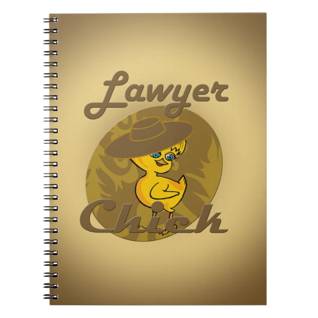 Carnet Avocat Chick #6 (Devant)
