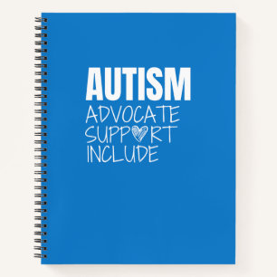 Carnet avocat de l'autisme. support.include Carnet&Journa