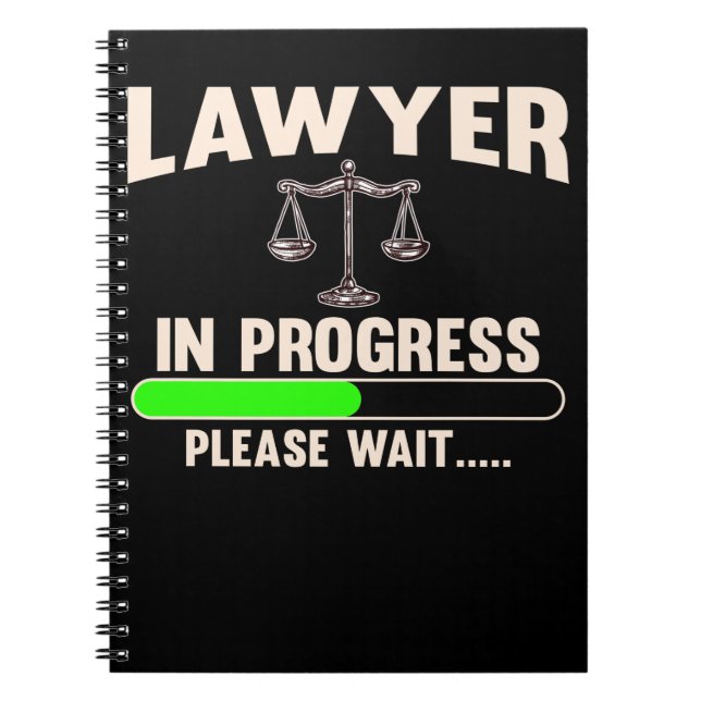 Carnet Avocat futur avocat étudiant (Devant)
