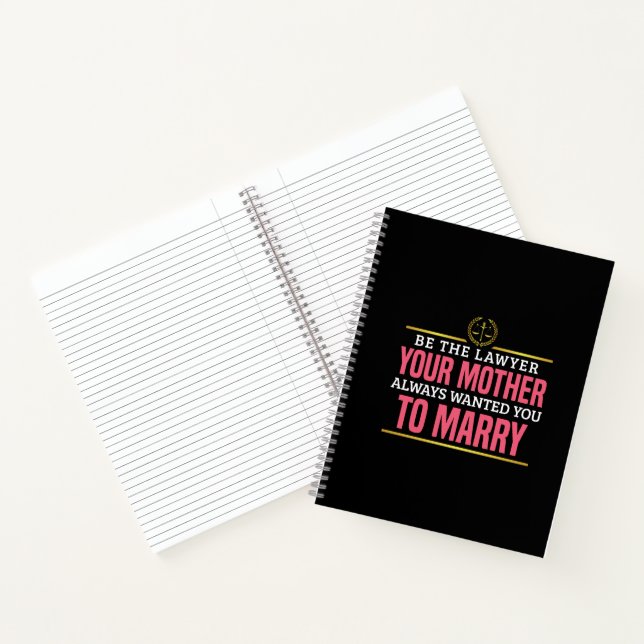 Carnet Avocate féministe - Motivational Femme Leader (Intérieur)