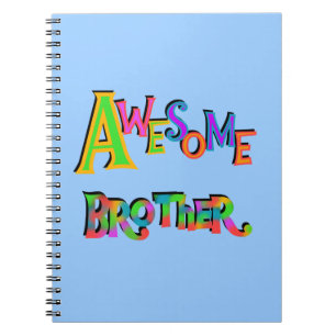 Carnet Awesome Frère T-shirts et cadeaux
