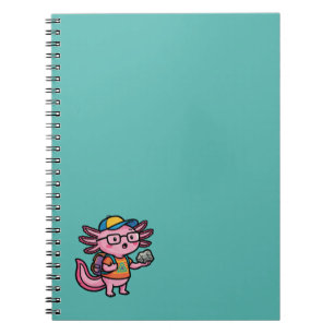 Carnet Axolotl nerd sarcastique je pose des questions sur