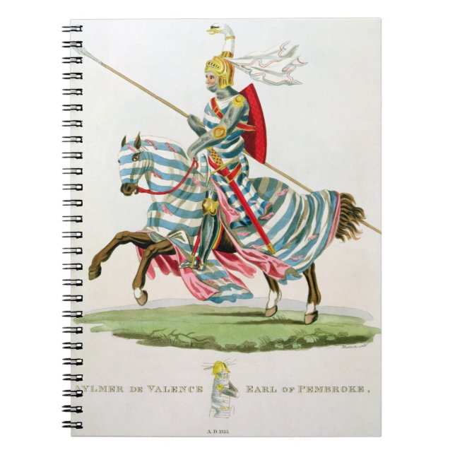 Carnet Aylmer de Valence, comte du Pembroke (1265 ? - (Devant)