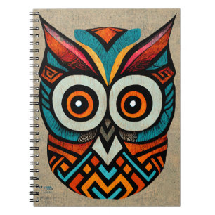 Carnet Aztec Owl