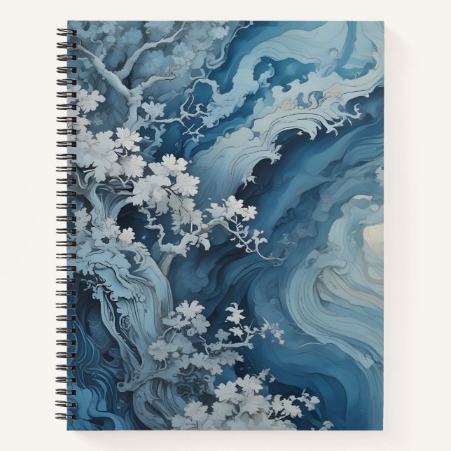 Carnet Azul Oriental (Devant)