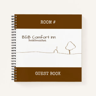 Carnet B&B Comfort Inn Guest Book