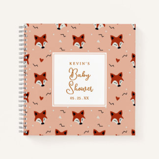 Carnet Baby shower Fox mou