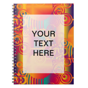 Carnet Background Composing - Modern Colorful Circle