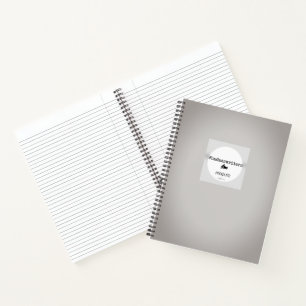 Carnet badasswriters Podcast Spiral Notebook
