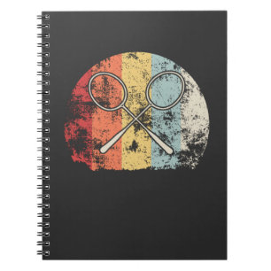 Carnet Badminton Vintage