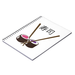 Carnet Baguettes de sushi japonaises