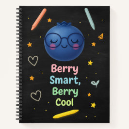 Carnet Baie Smart Baie Cool – Tableau bleu myrtille