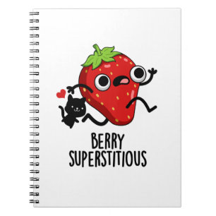 Carnet Baie superstitieuse jeu de mots drôle sur les frui