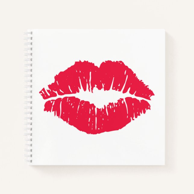 Carnet Baiser à lèvres (Devant)